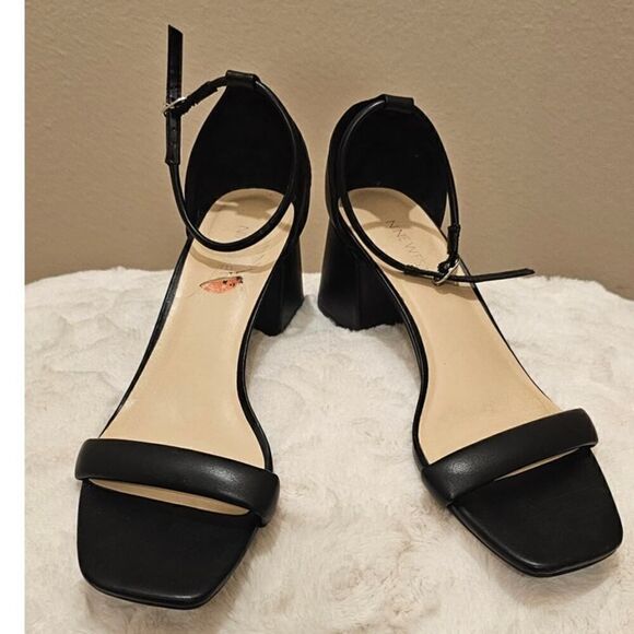 Nine West Gretal Ankle Strap Block Heel Sandals Size 11 - Picture 1 of 9